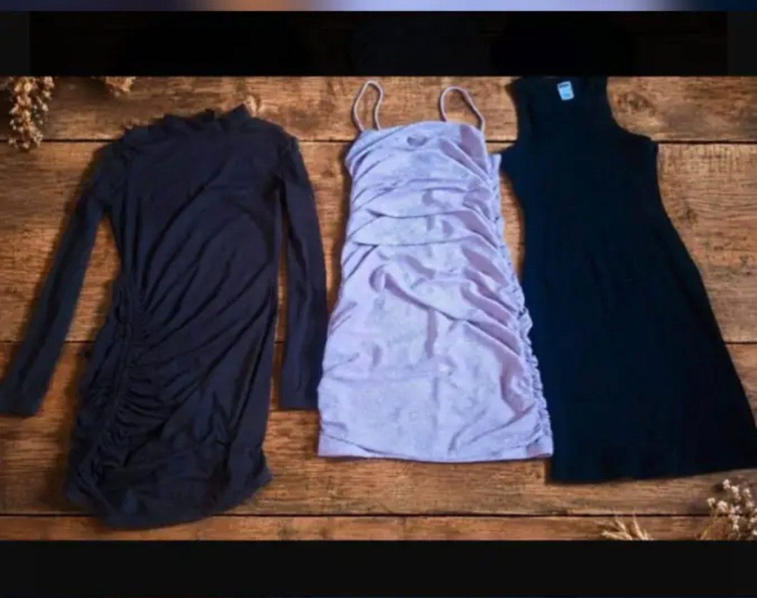 3 x adult size 8-10 dresses