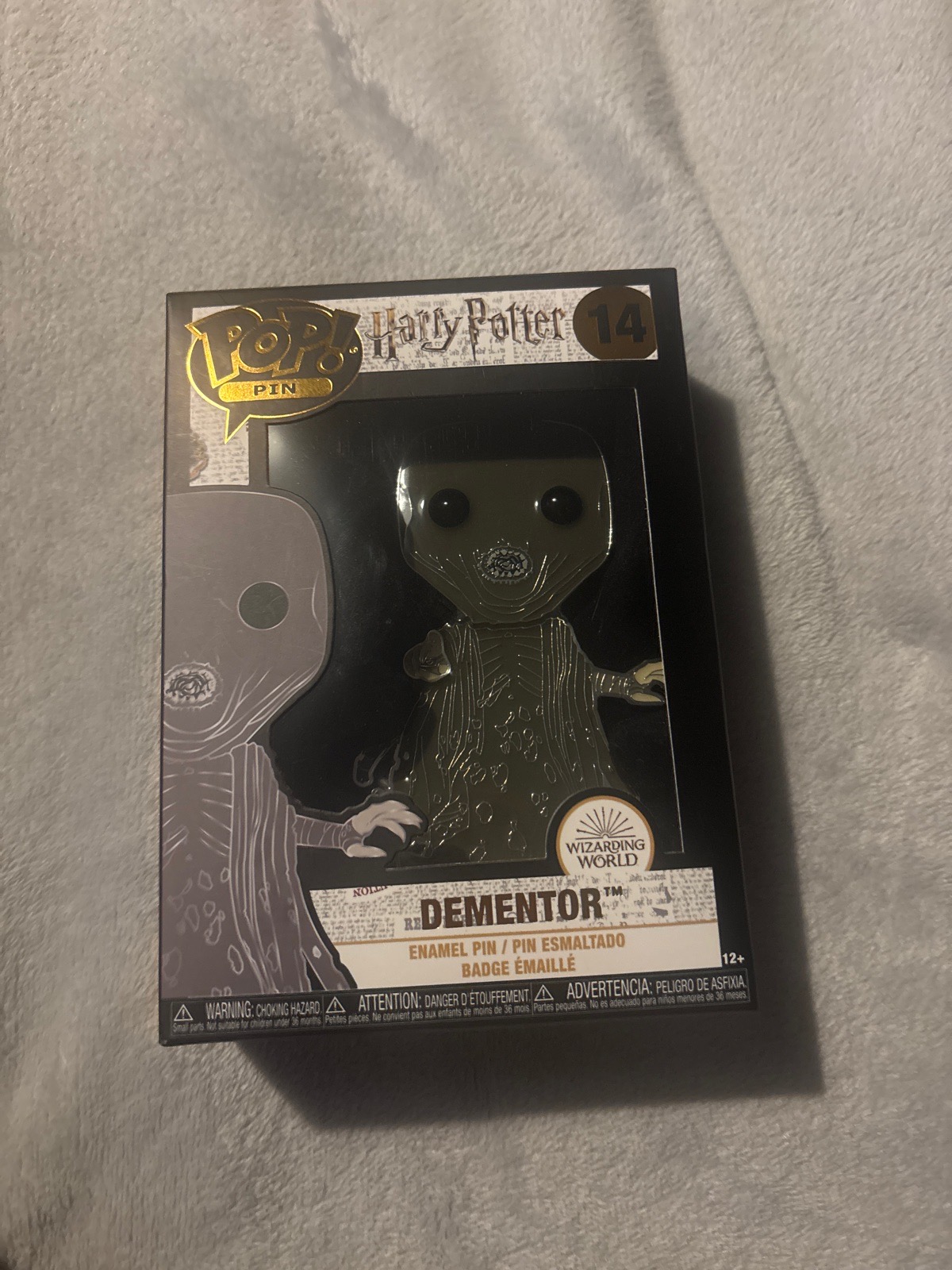 Harry Potter Dementor Funko Pop Enamel Pin #14