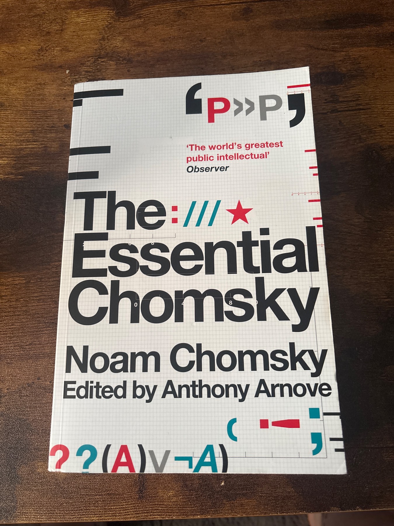 The Essential Chomsky Edited by Anthony Arnove
