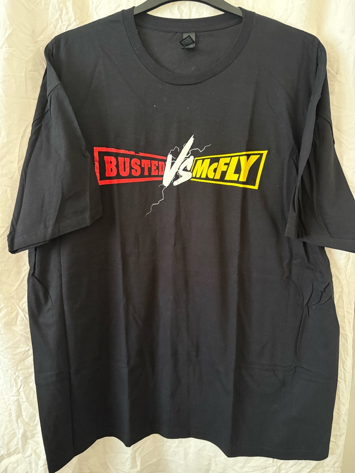 Busted vs McFly 2025 Tour Tshirt