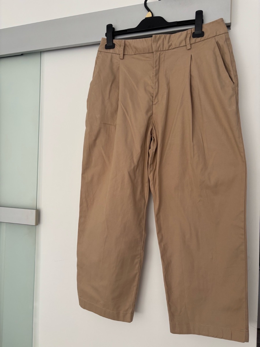 Ladies wide leg cotton summer trousers 14R