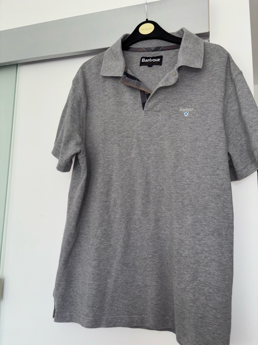 Men’s Barbour polo shirt L