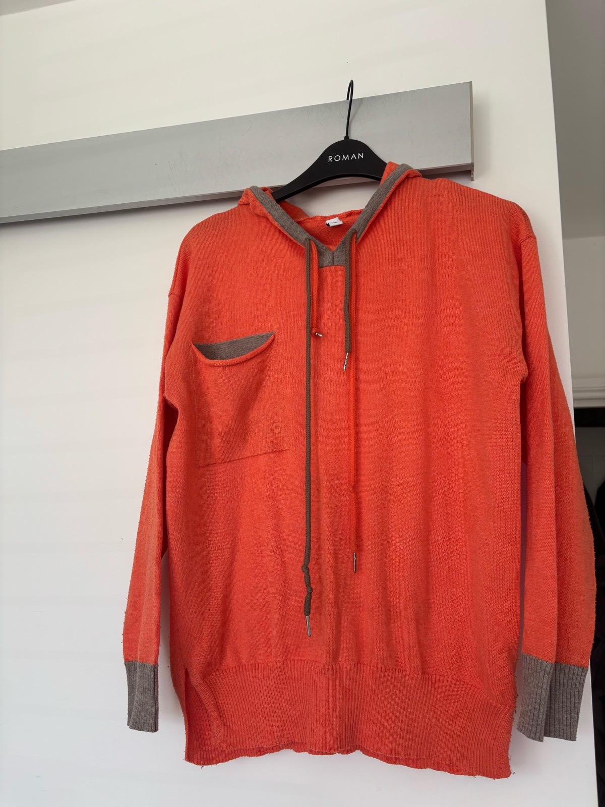 Ladies orange jumper M