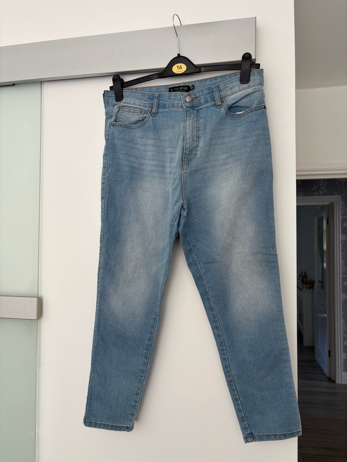 Straight ladies jeans 14