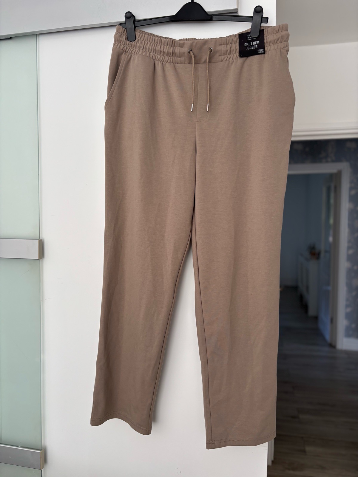 Ladies wide leg trousers L