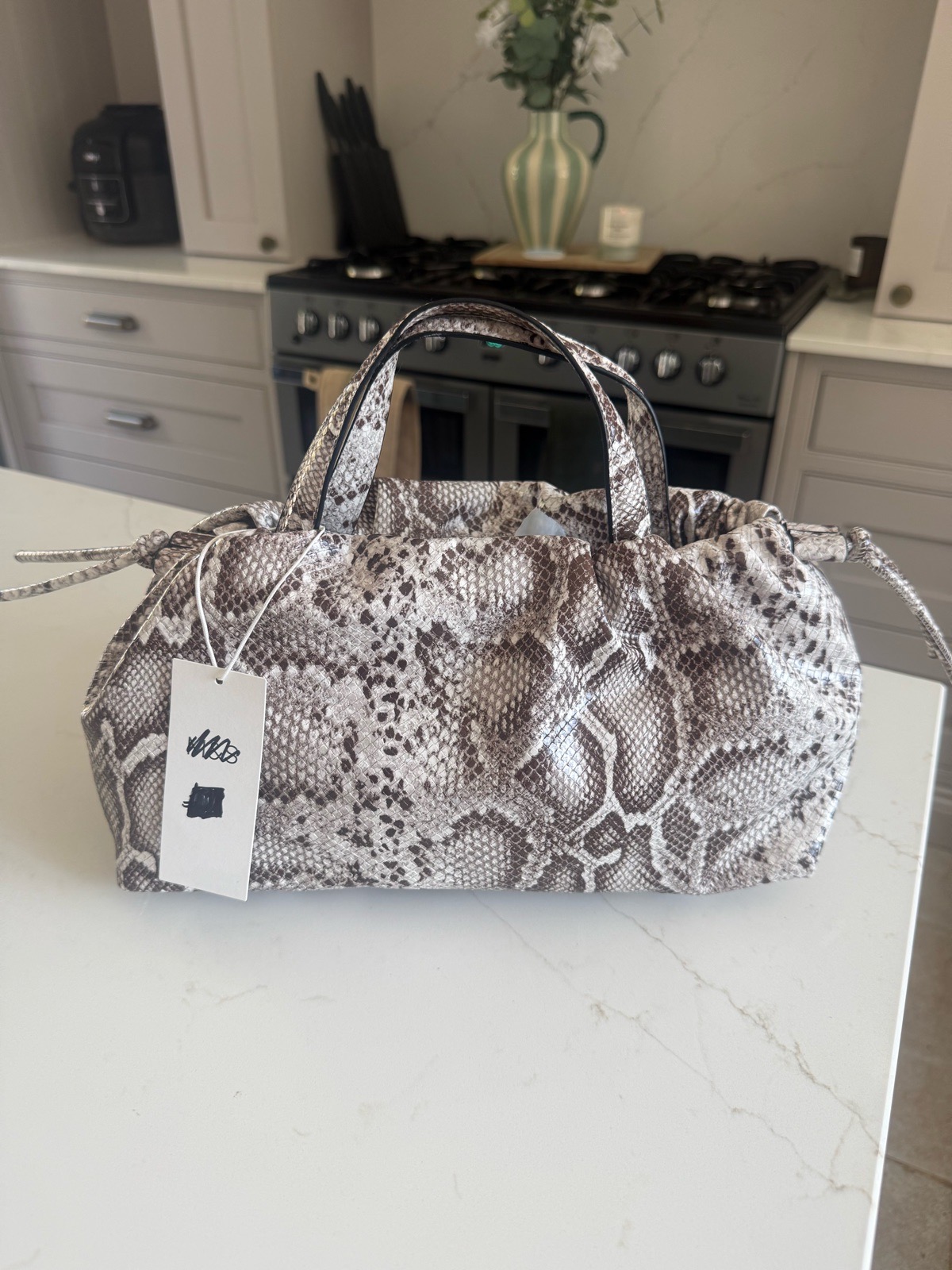 M&S Faux Leather Slouchy Cross Body Bag