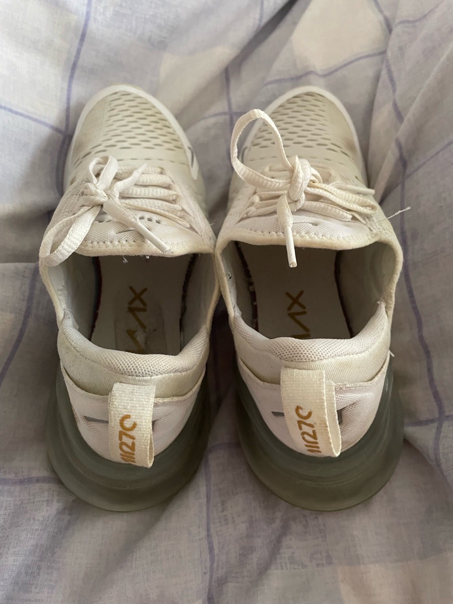 Nike Air max 270 white/metallic gold