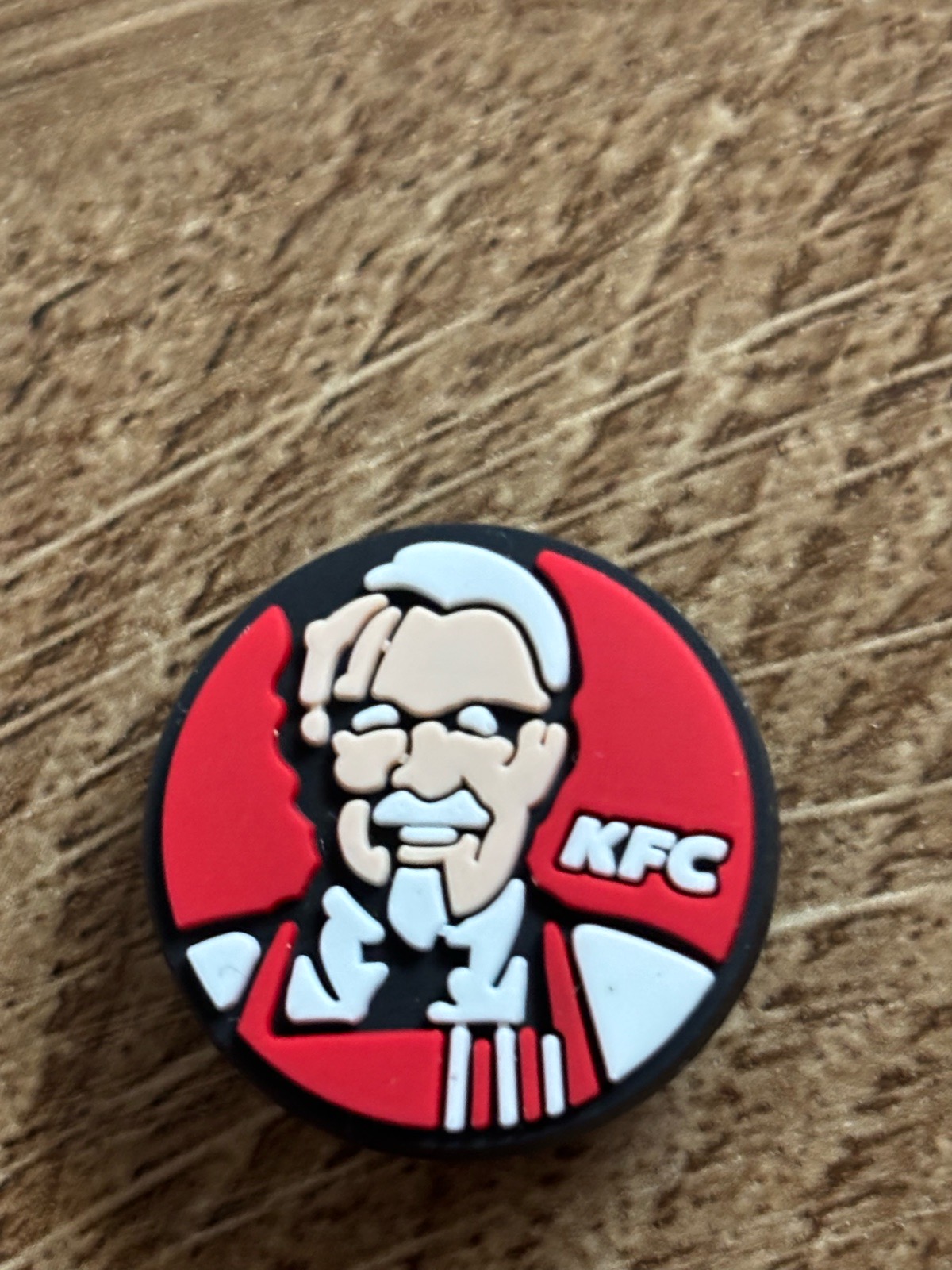 KFC logo shoe charm