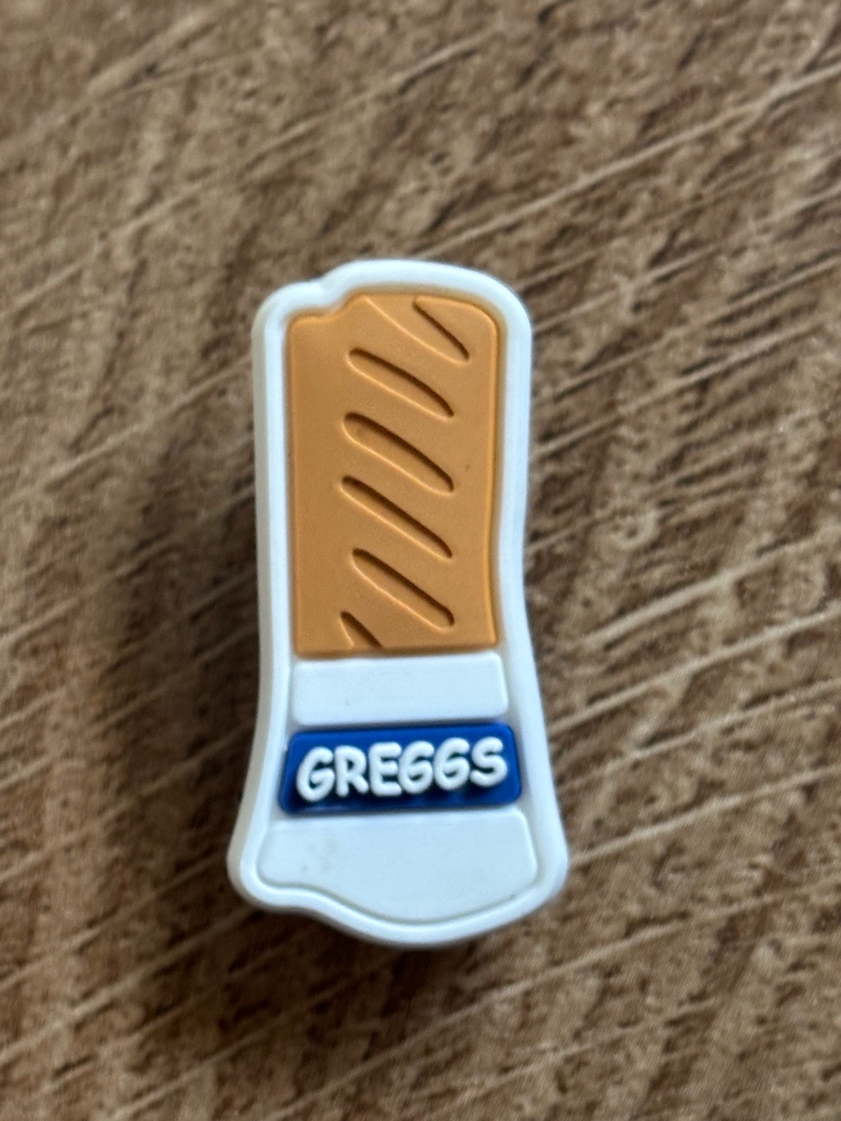 Greggs sausage roll charm