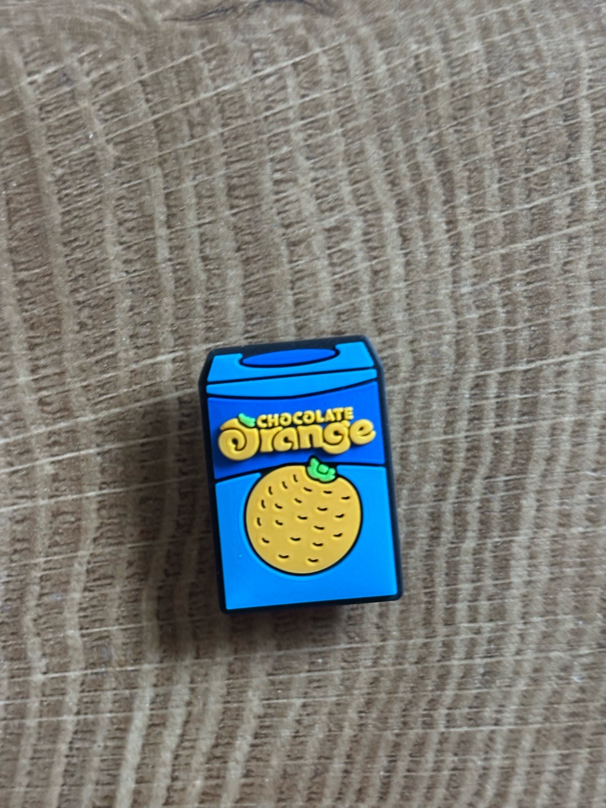Chocolate orange shoe charm