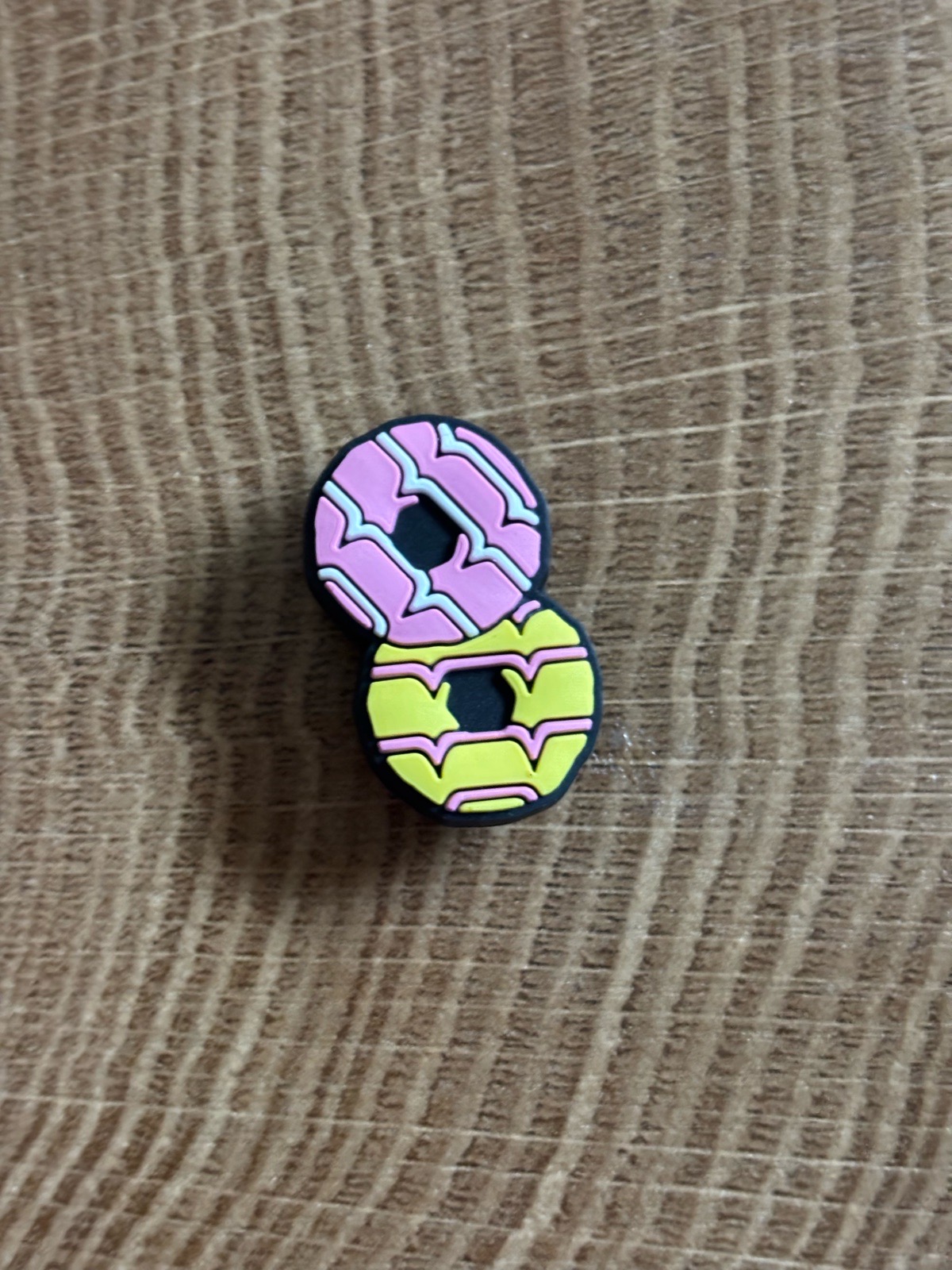 Party ring shoe charm