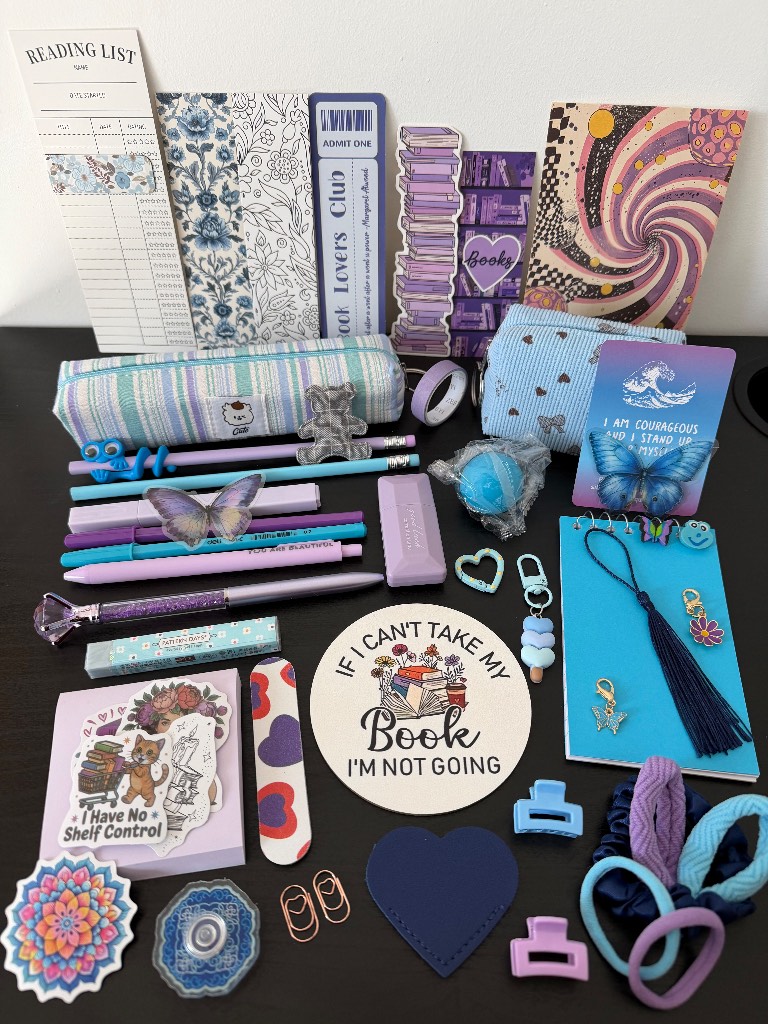 Blue & Purple Bookish Bundle