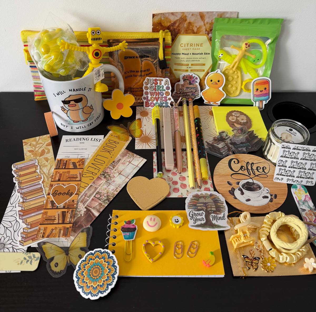 Summer Yellow Bookish Bundle