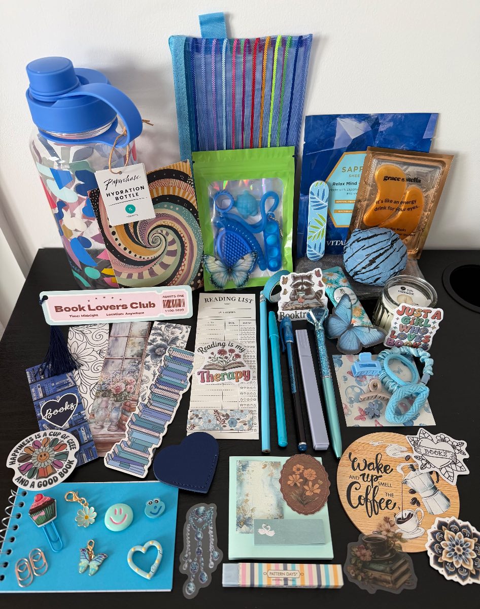 Blue Themed Bookish Bundle - Large