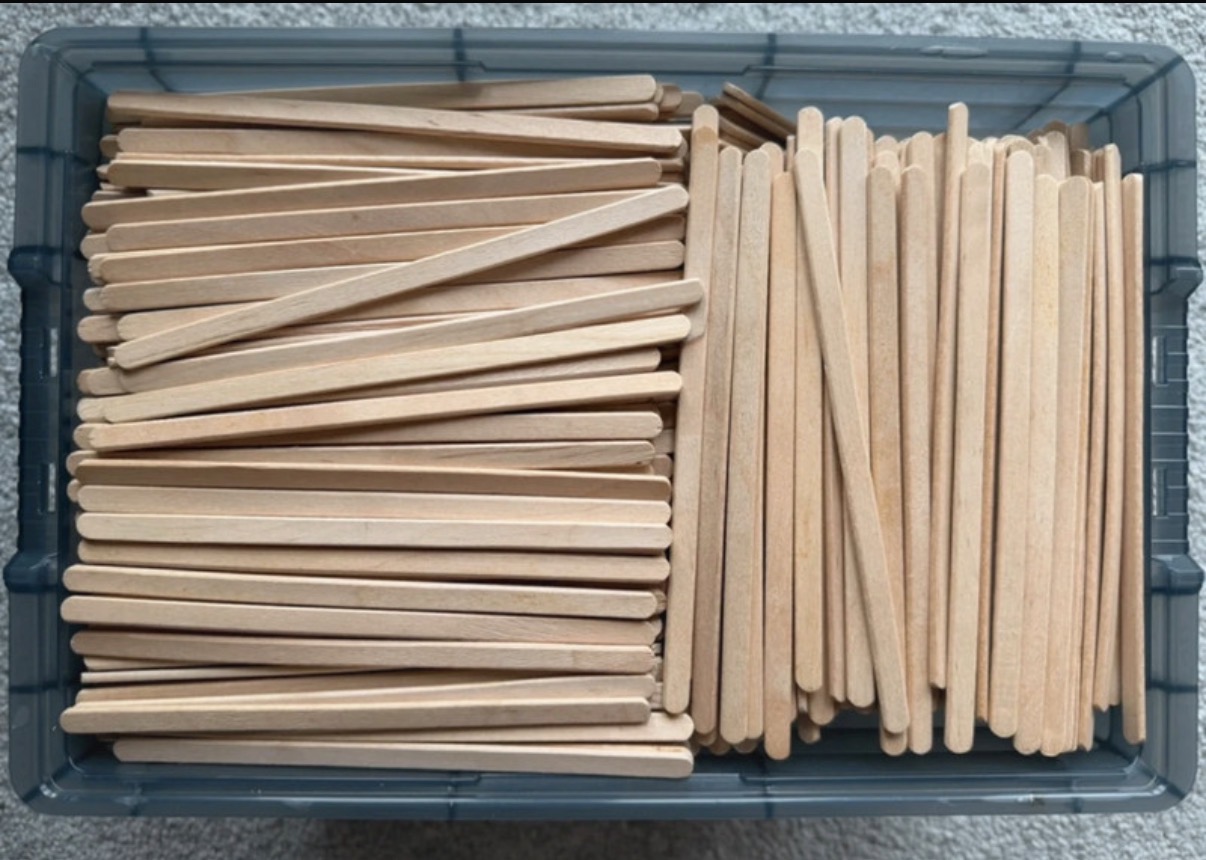 Tea & coffee stirrers / craft wooden sticks 100