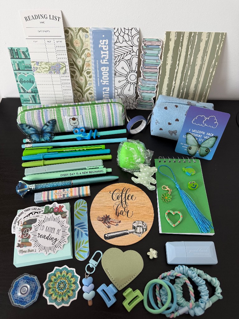 Blue & Green Bookish Bundle