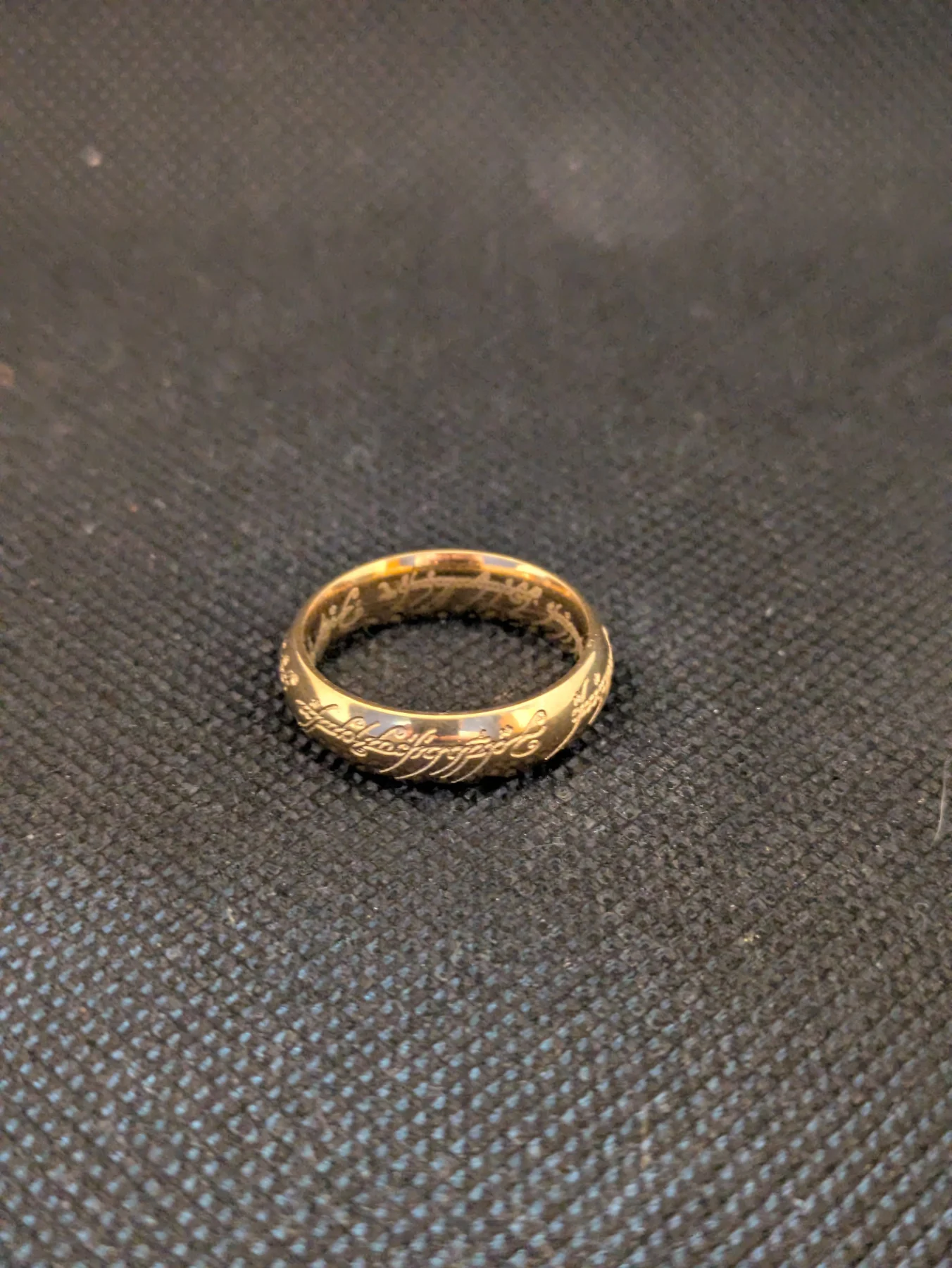 The one ring the Lord of the rings size 10 stainless steel