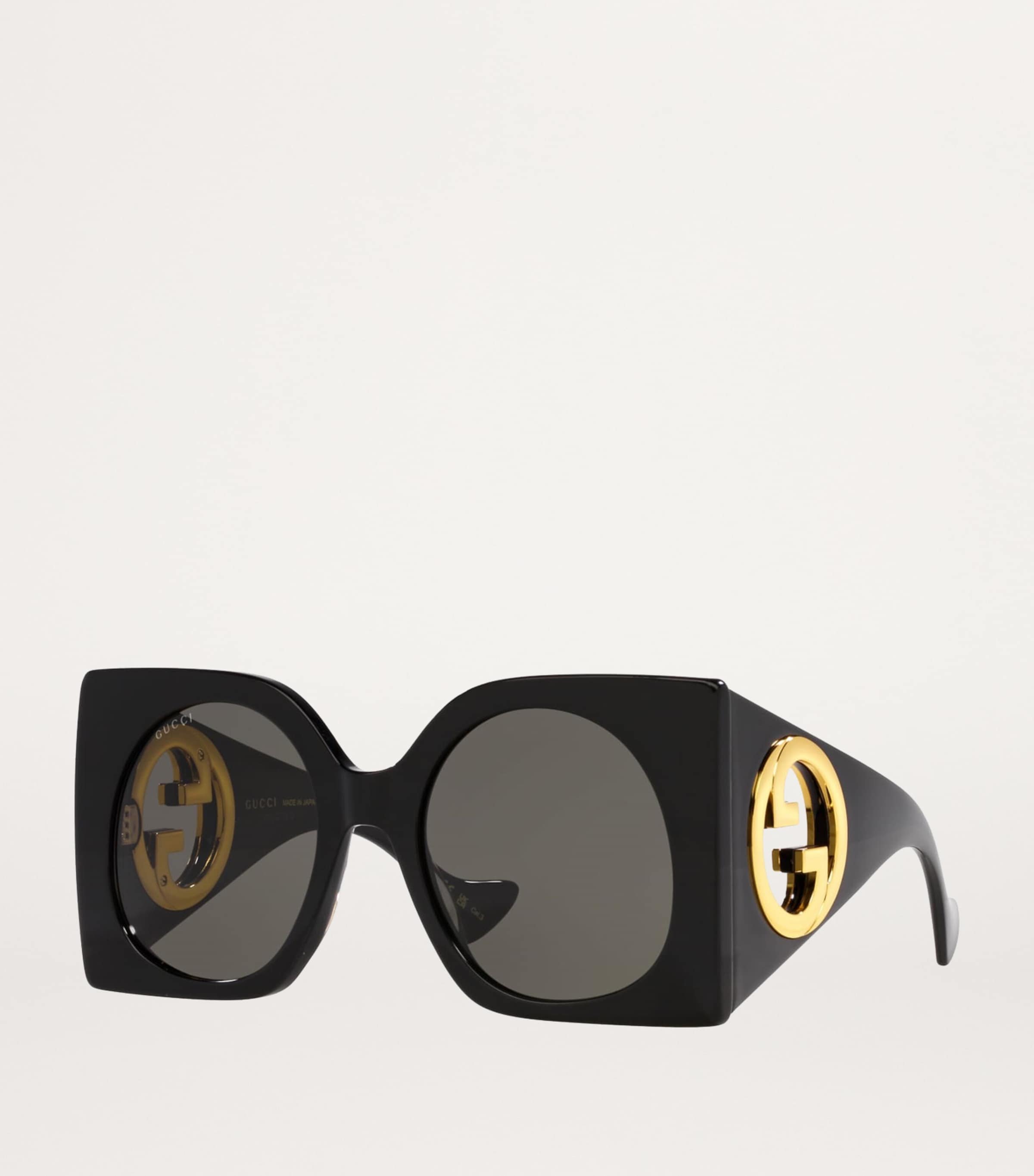 Gucci Women’s Sunglasses Oversized GG1254S 001  54 □ 22-140 Black