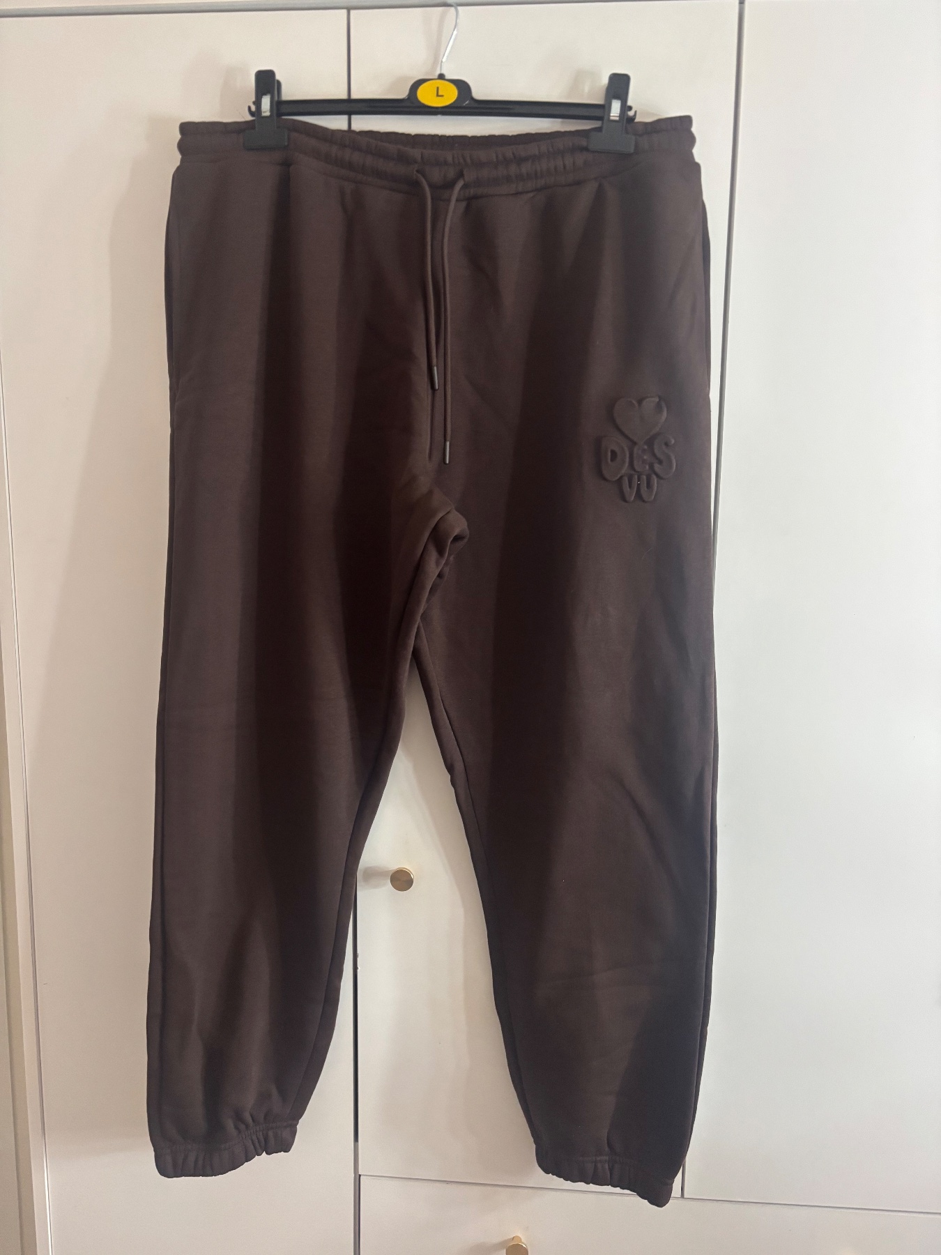 Brown Dès Vu Joggers Size XL