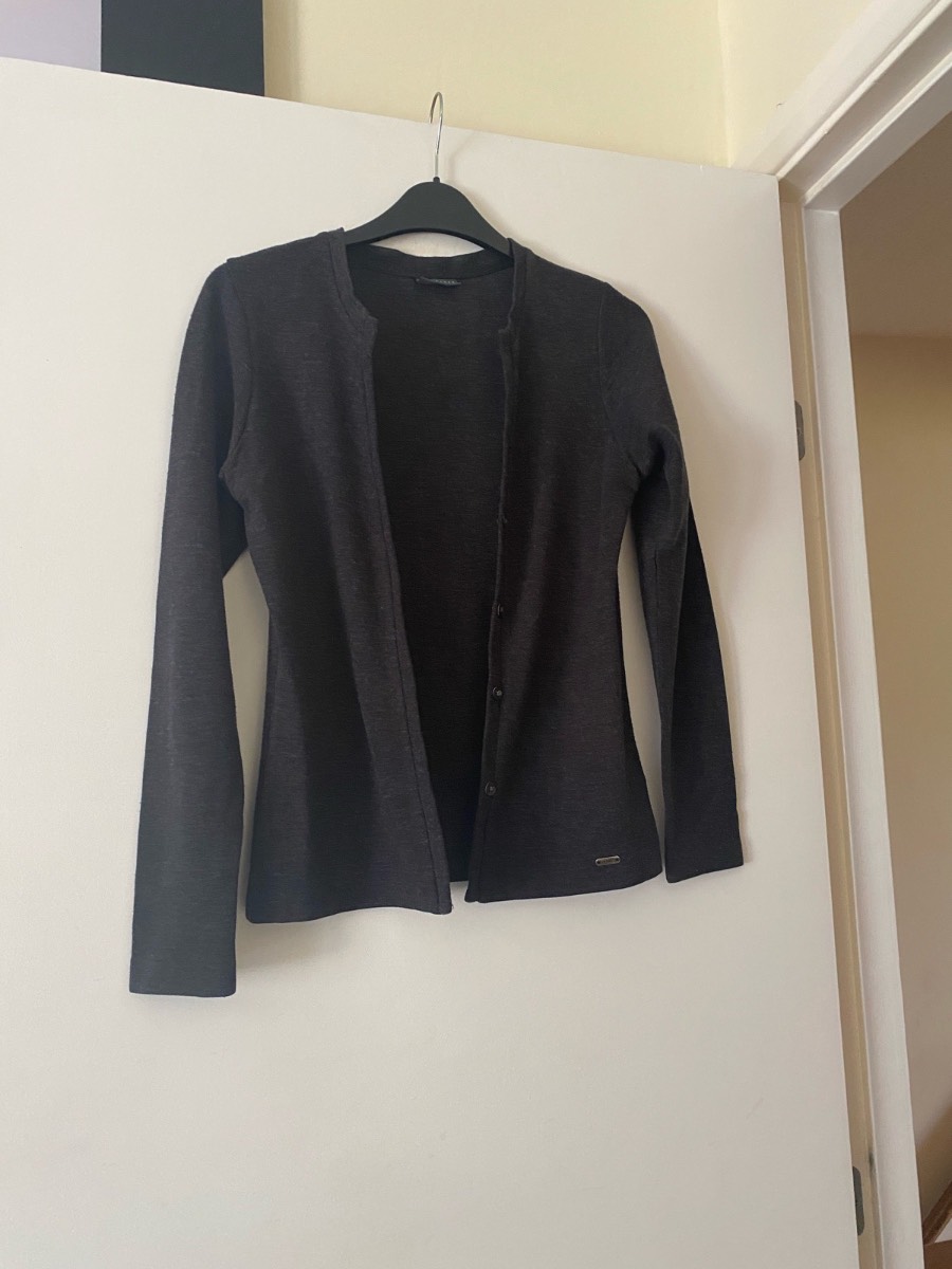 Ted baker size 1 dark grey cardigan (43 BV)