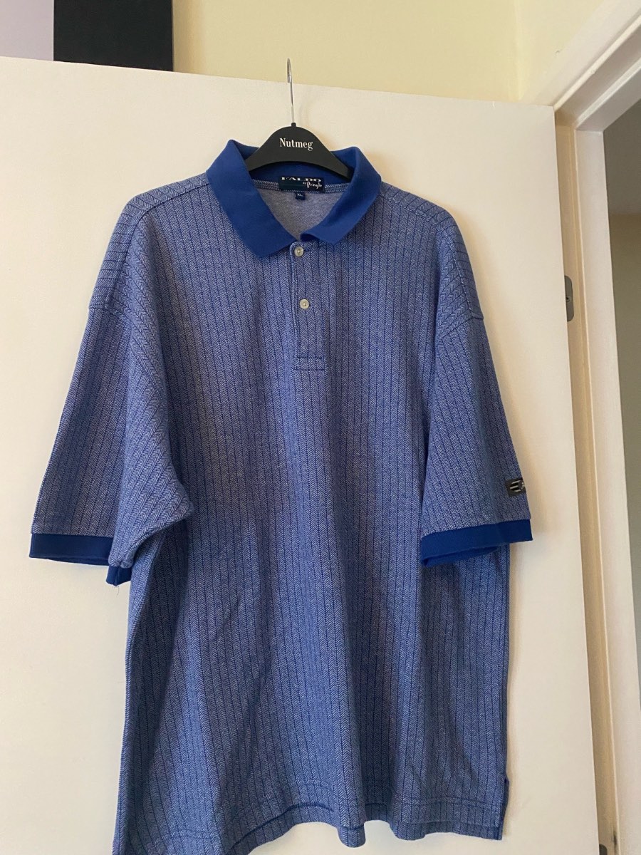 Pringle XL golf polo top blue (416 BV)