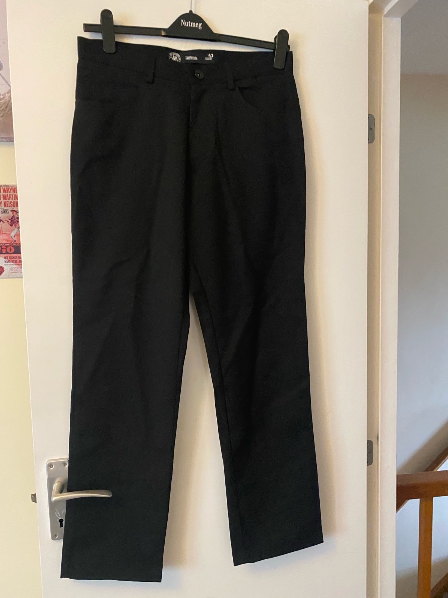Lambretta 34 regular black trousers (6 BV)