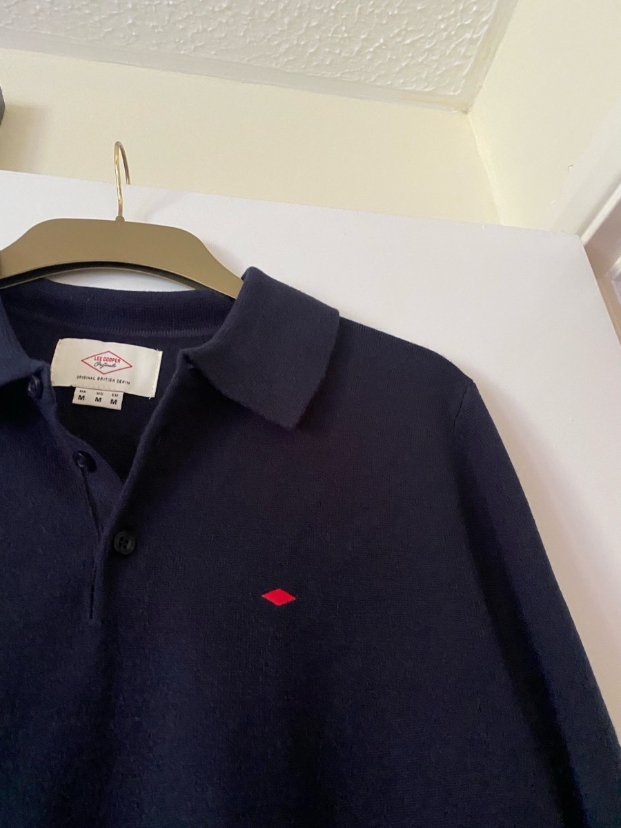 Lee Cooper medium navy long sleeve top (7 BV)