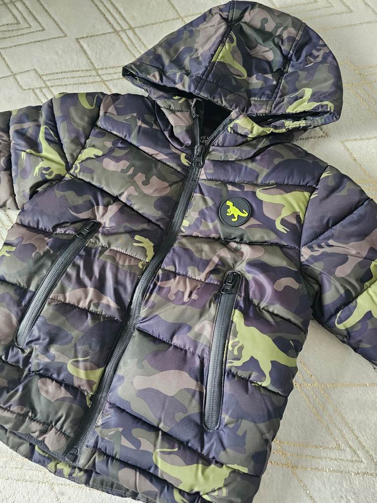 Boys Dinosaur Jacket Size 2-3 Years