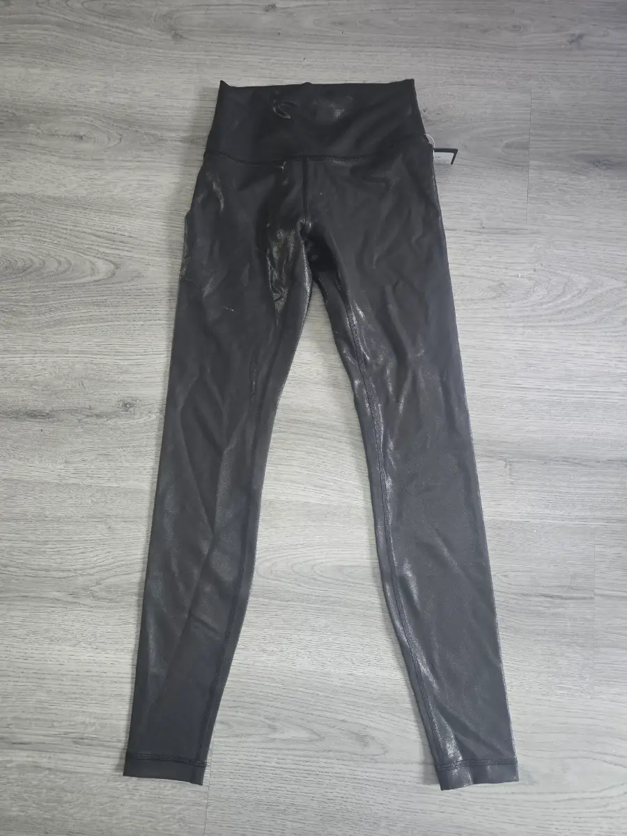 Lululemon Wunder Train HR Tight 28" Foil Leggings Black