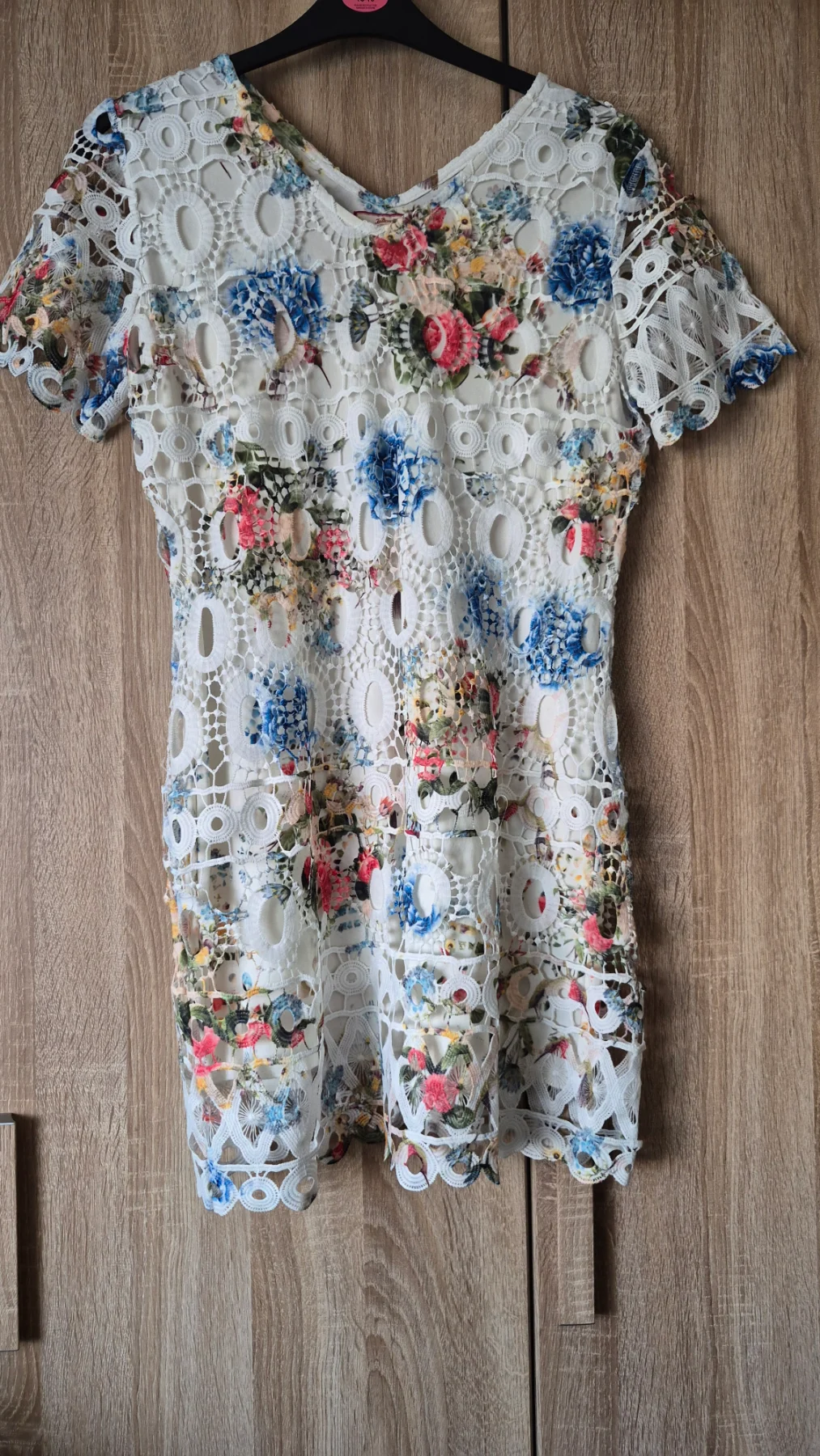 Joe Browns Womens Summer Lace/Crochet Short Sleeve Size 12