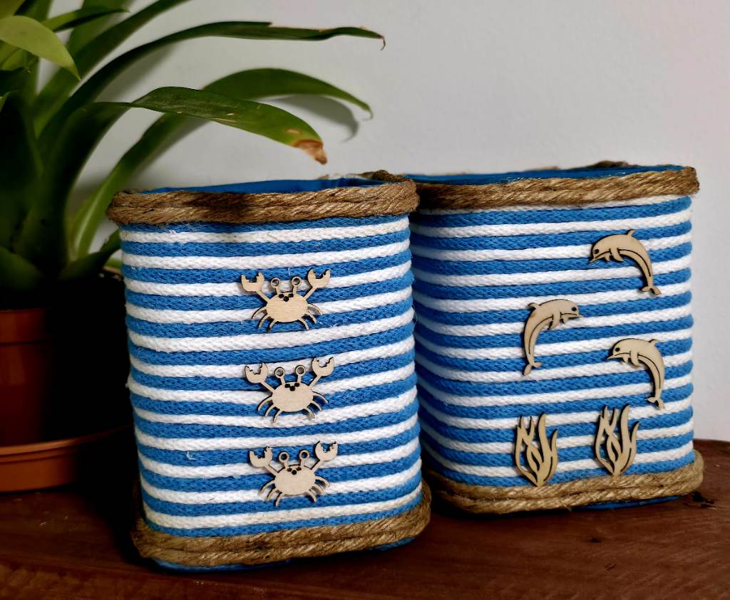 beautiful handmade bathroom storage tubs