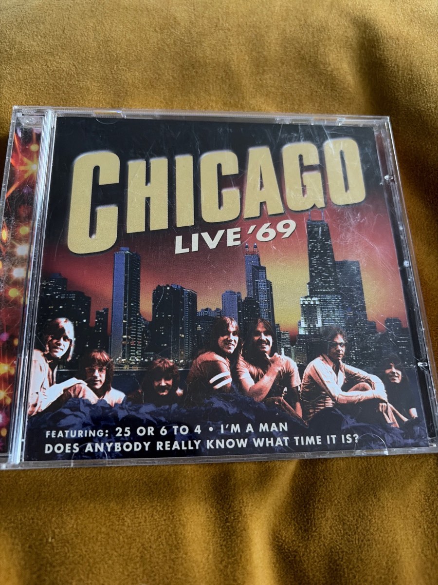 Chicago - Live '69 - CD Album - 1999 Prism Leisure - 7 Great Tracks