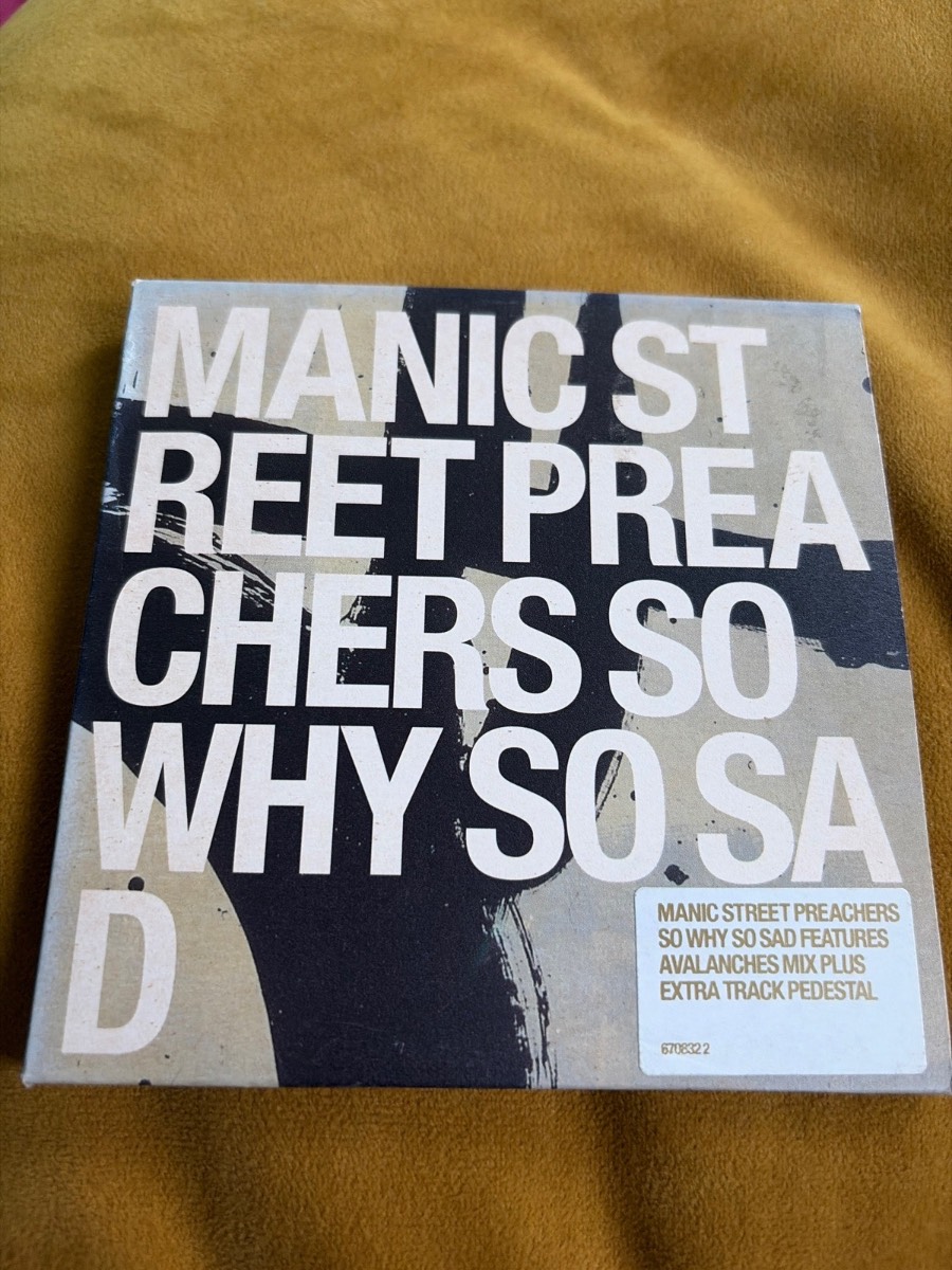 So Why So Sad by Manic Street Preachers (CD, 2001) Single Card Sleeve