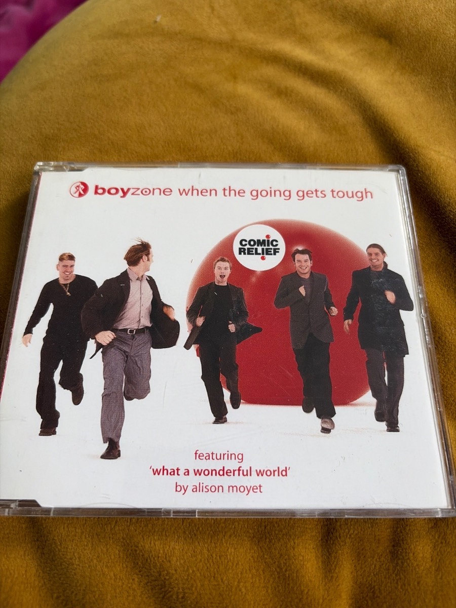 Boyzone : When The Going Gets Tough - 3 Track Comic Relief CD single
