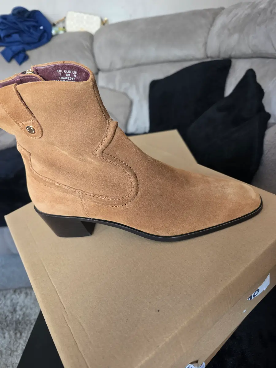 Radley farrier walk tan boots uk 7