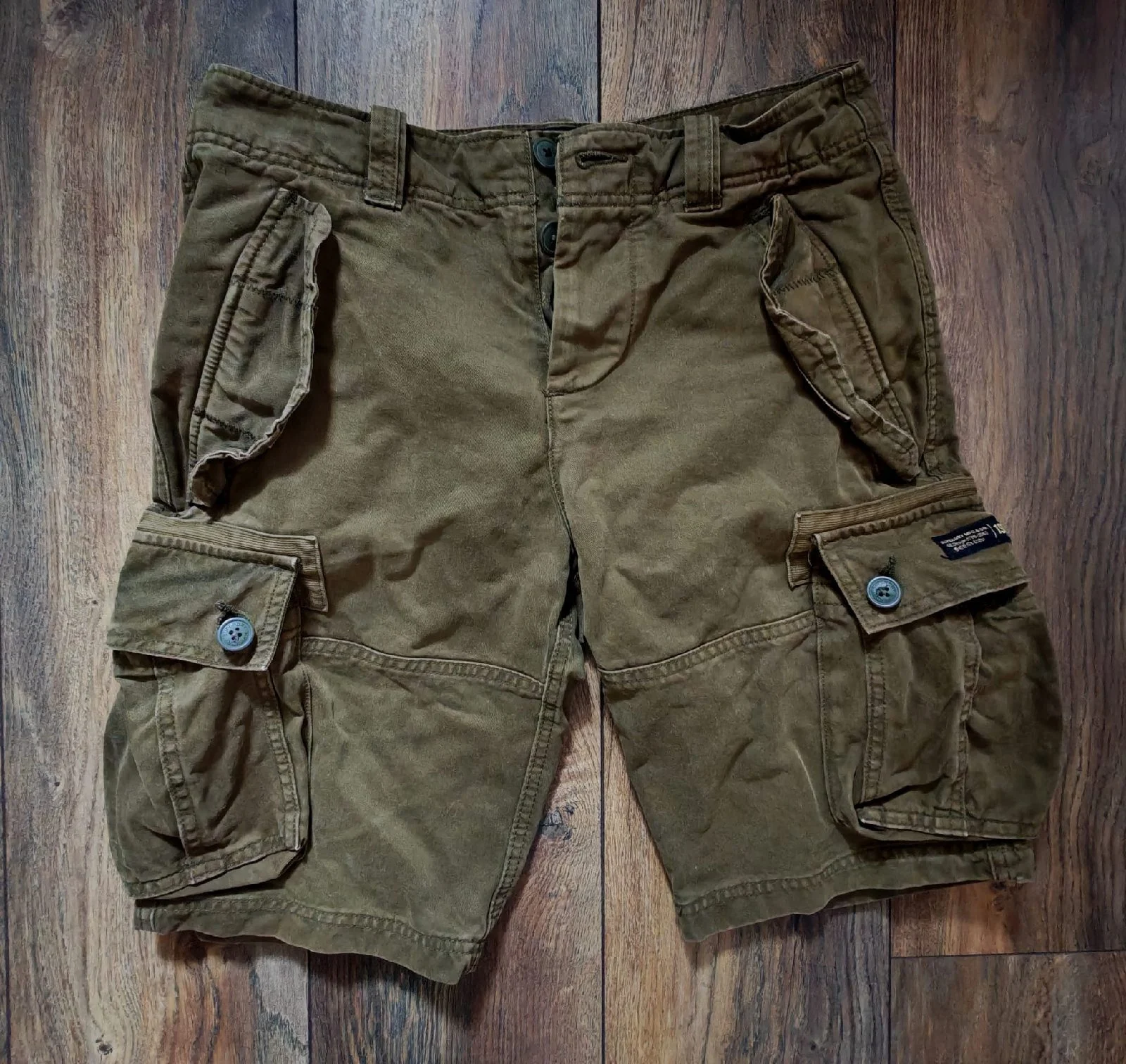 Superdry Men's Brown Cargo Utility Shorts W30