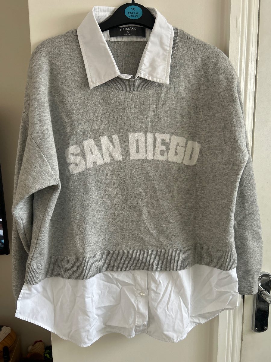 Collared Shirt Jumper