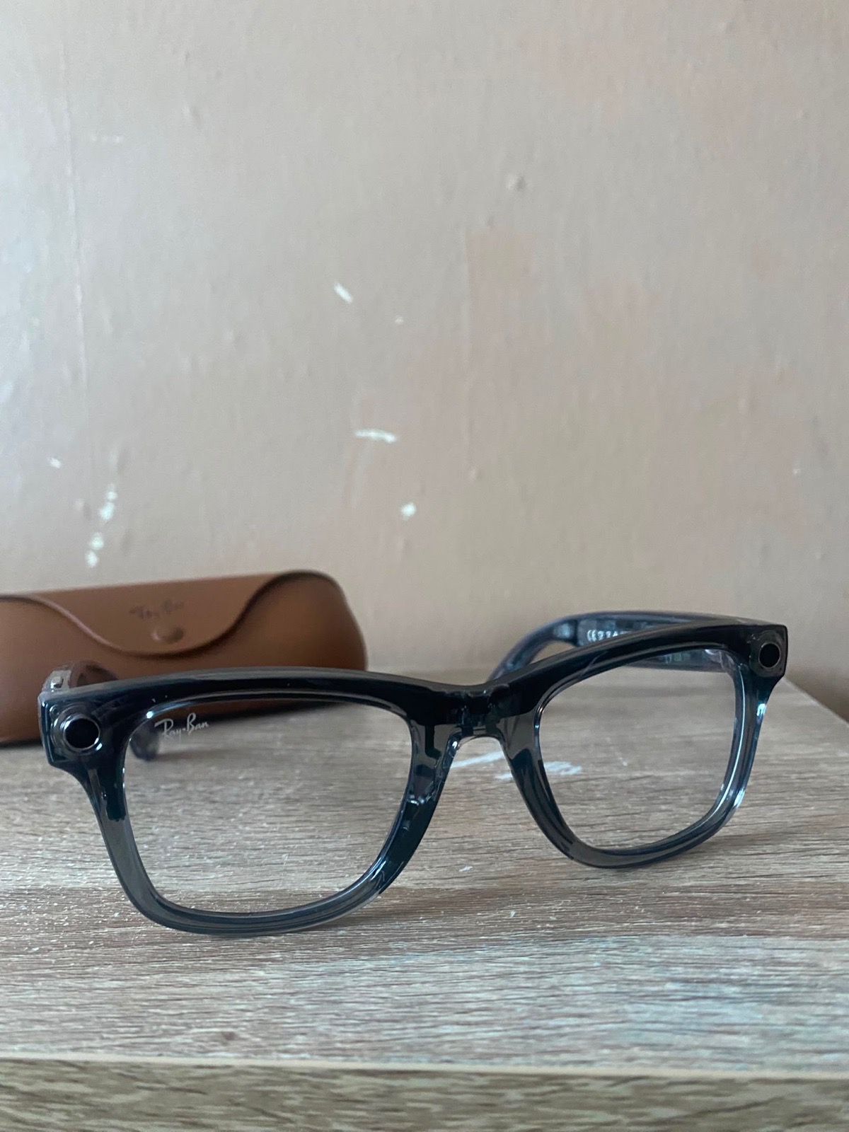 Rayban meta wayfarer shiny grey transition sapphire Gen 2