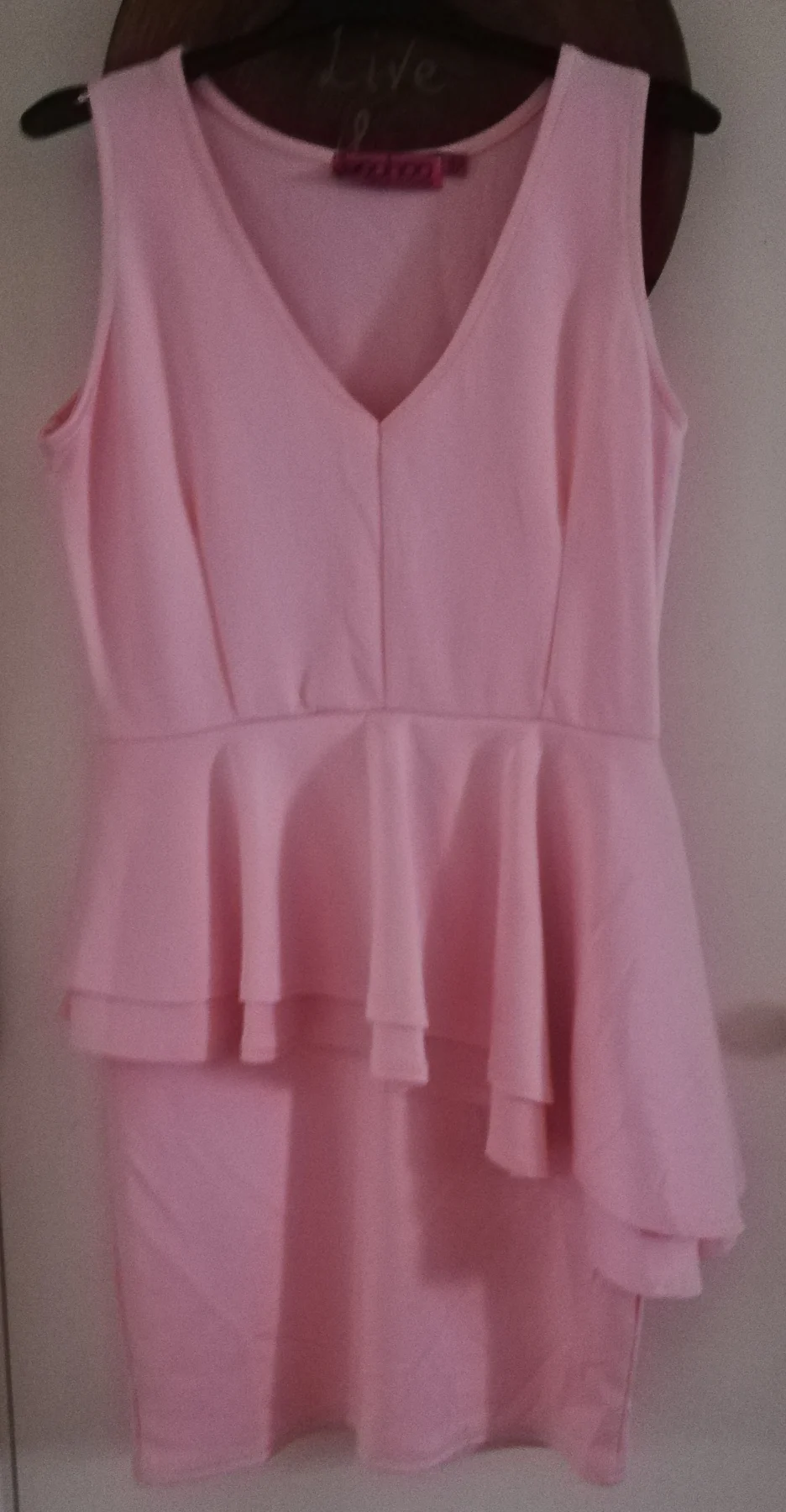 Boohoo dress pink 10