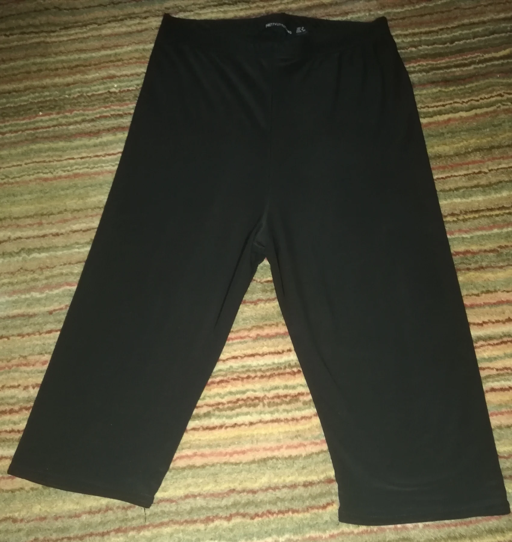 Prettylittlething black cycling shorts 8