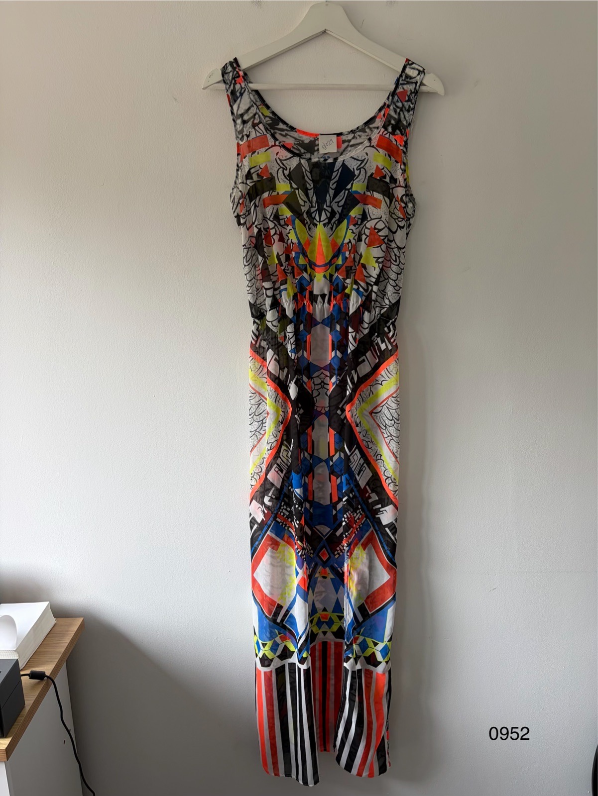 George Abstract Print Maxi Dress – UK 12 / EU 40