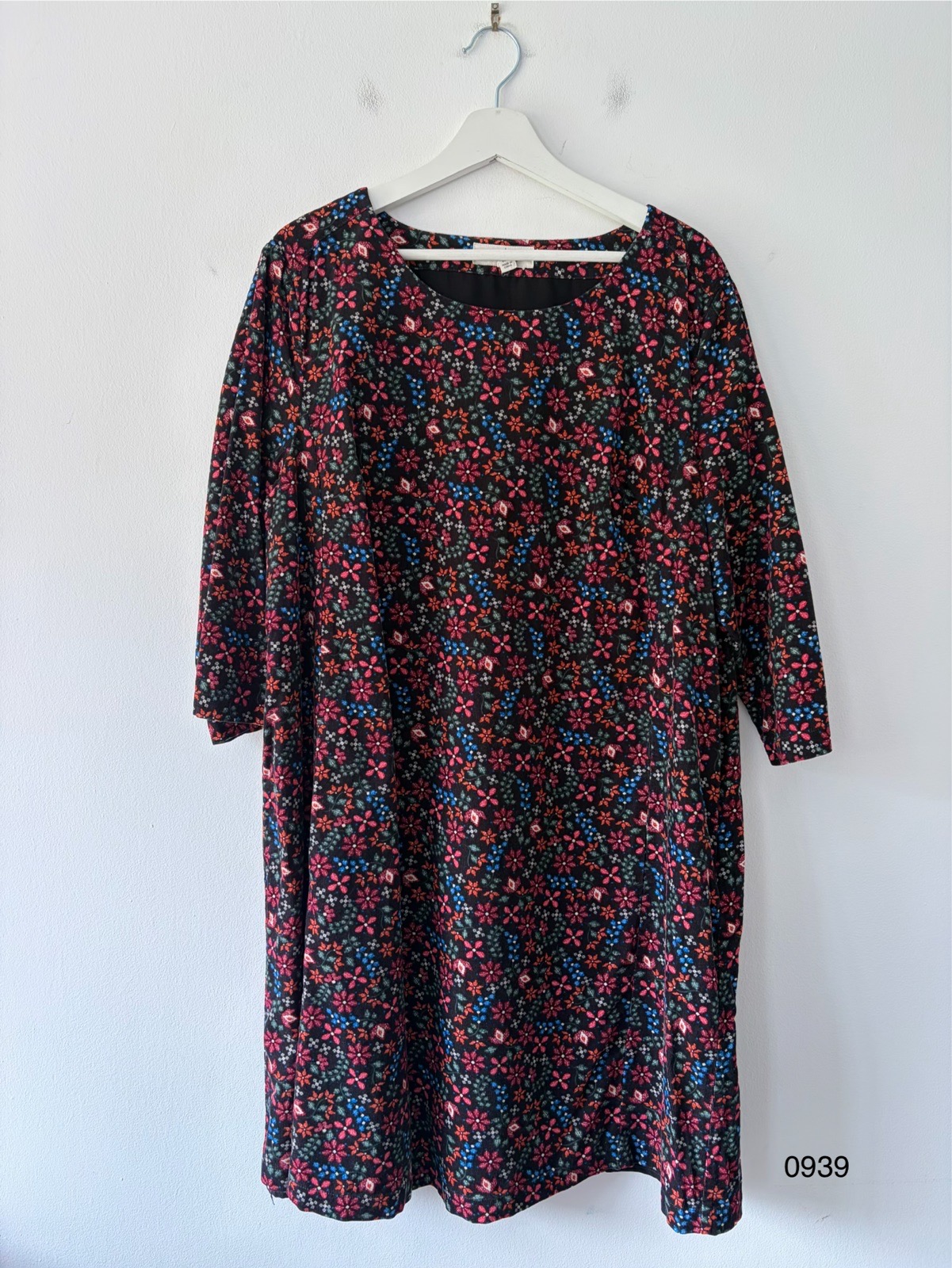 Seasalt Cornwall Organic Cotton Floral Dress UK 20**