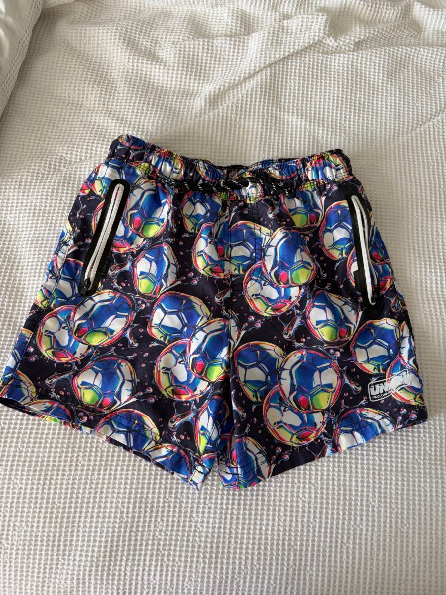 NEXT Boys Football Print Swim Shorts | Age 9 Years (134cm) | Excellent Condition