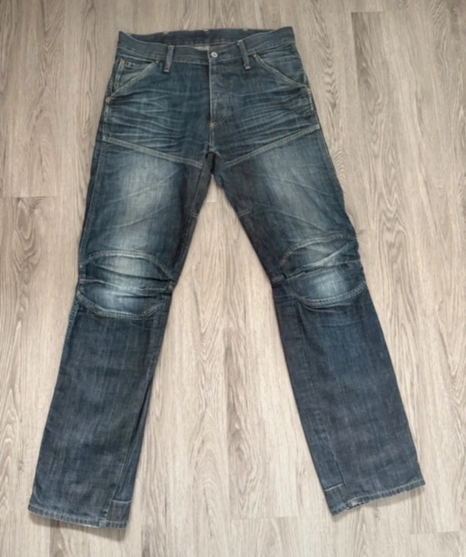 G-Star RAW 5620 3D "Elwood" Vintage Y2K Jeans W32L34 Excellent Conditon