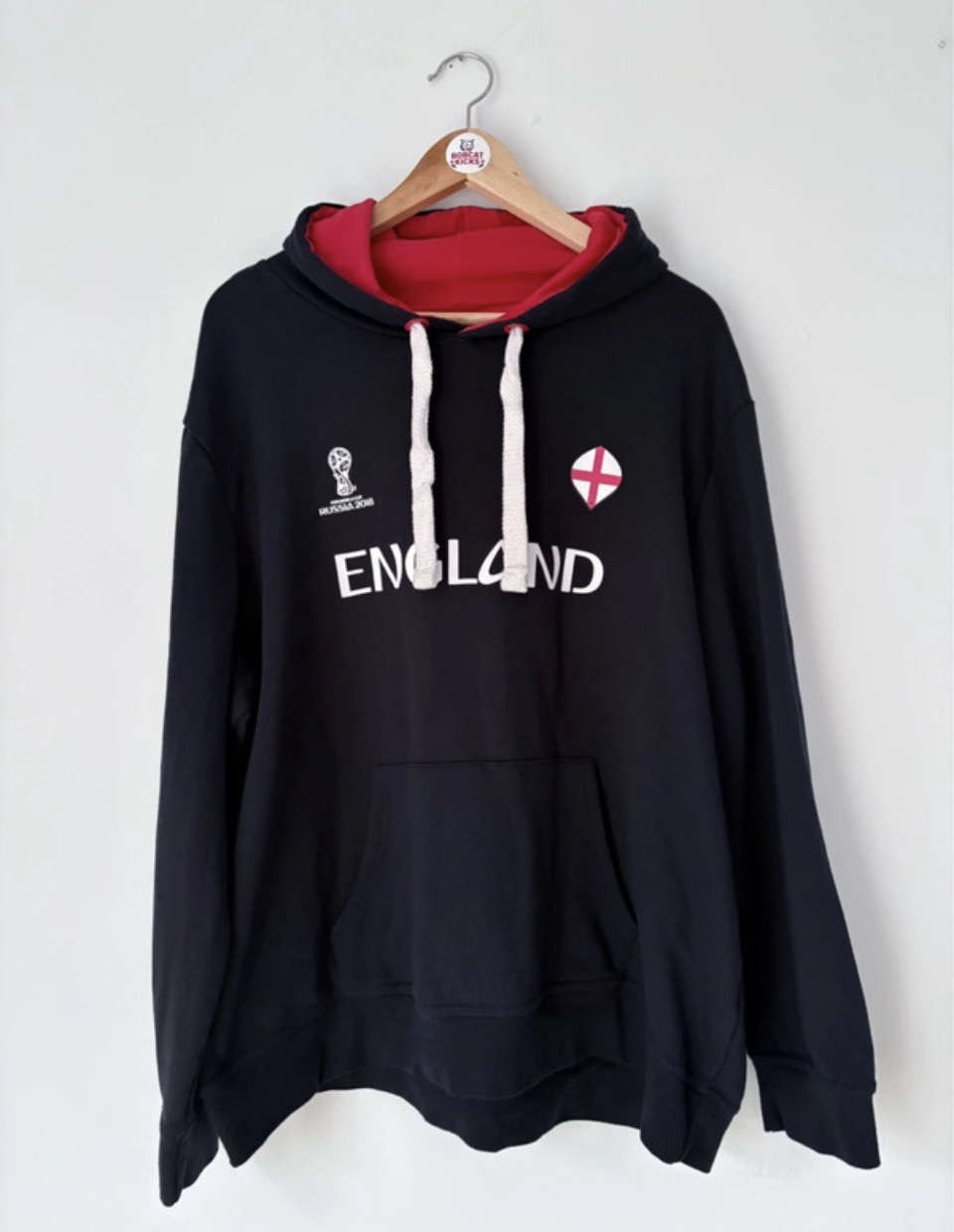FIFA England Football Club World Cup Russia 2018 Men's Hoodie Size XXL Excellent Condition