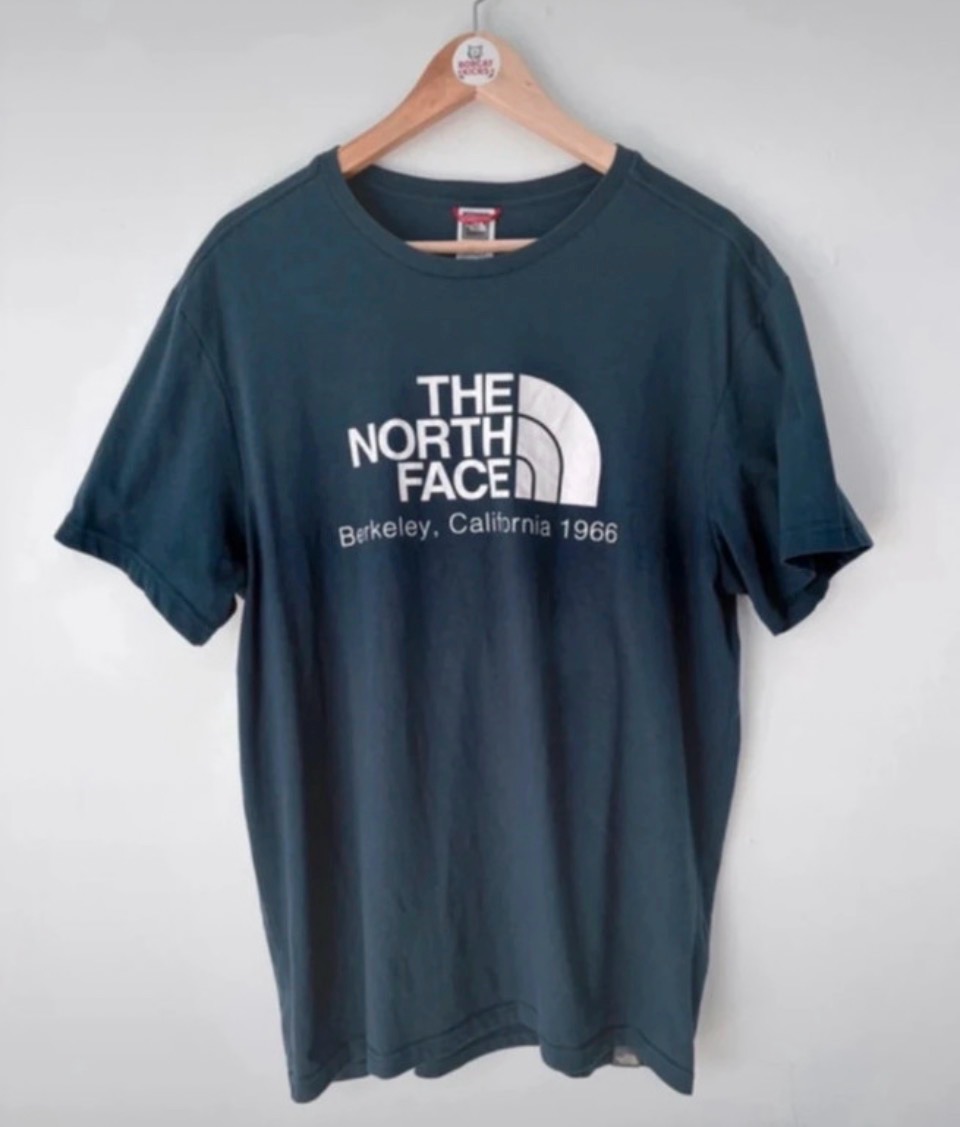The North Face Men's T-Shirt "Summit Navy" Size Large Put to pit measurement 22in Excellent Conditio