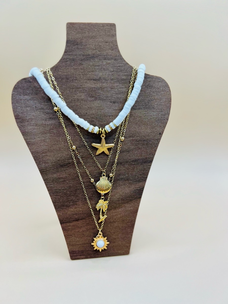Summer necklace holiday beach gift box free