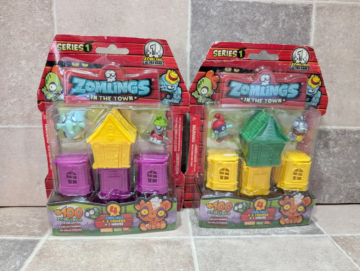 TWO ZOMLINGS - £10 NO OFFERS