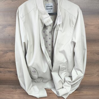 Lambretta Beige Lightweight Casual Jacket Large