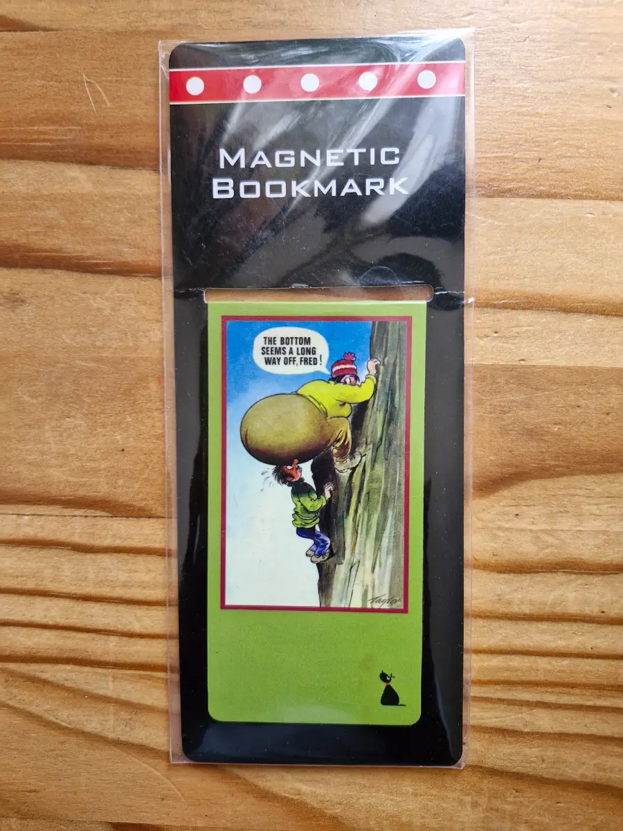 Humorous Magnetic Bookmark